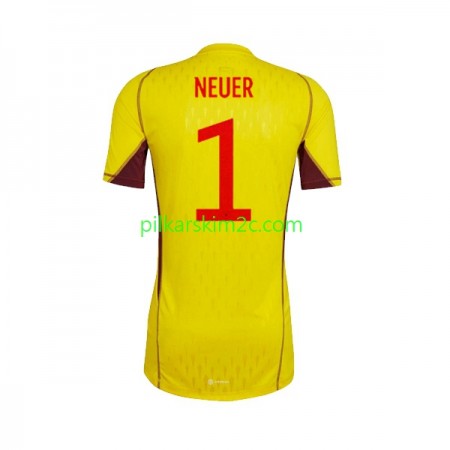 Koszulka Niemcy Manuel Neuer 1 Bramkarskie Dziecięca Precz MŚ 2022 Koszulki Piłkarskie